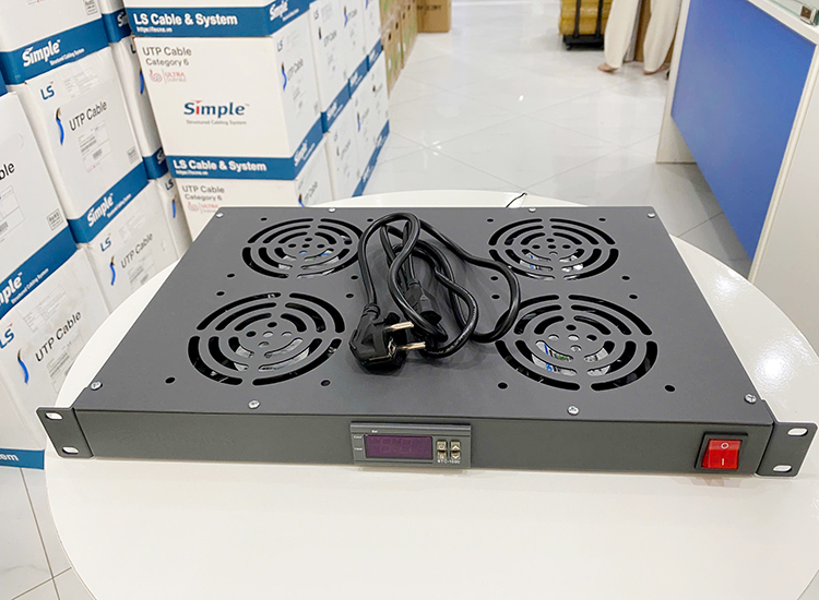 Khay quạt 1U gắn rack hãng Unirack