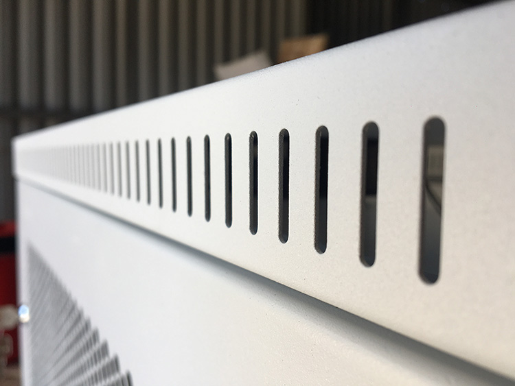 Phần nóc tủ rack 6U được nâng cấp mang tới sự khác biệt