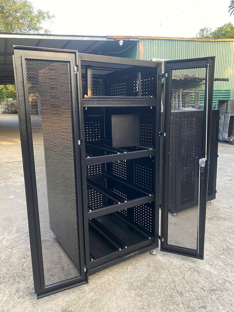 Tủ ắc quy cửa 2 cánh UNIRACK