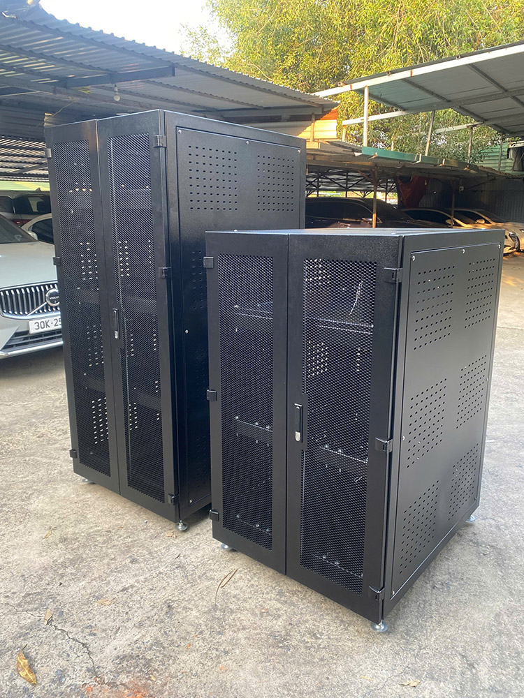 Tủ ắc quy cửa 2 cánh UNIRACK