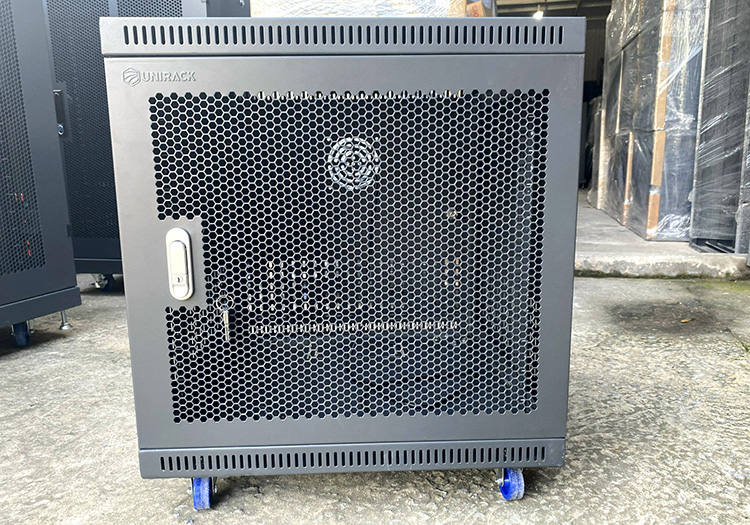 Tủ rack 10U D600, Tủ mạng 10U D600 màu đen Unirack Tủ rack 10U D600, Tủ mạng 10U D600 màu đen Unirack