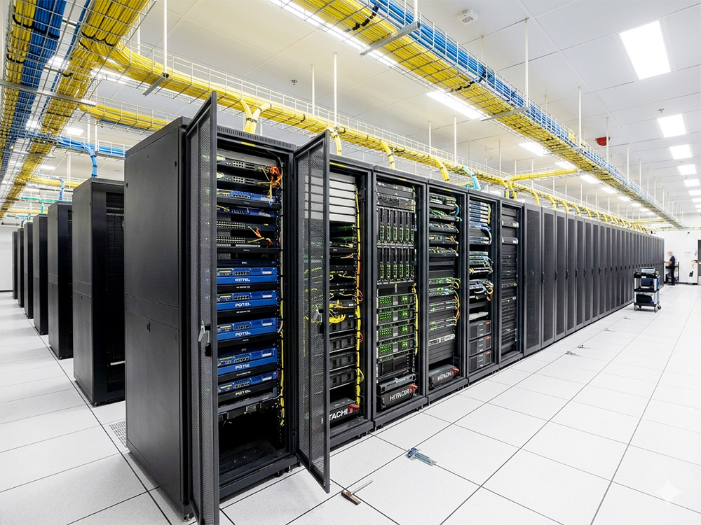 Tủ rack 42U chuyên dụng cho Data Center