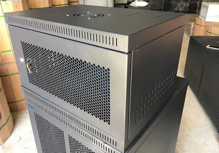 Tủ rack 6U D400, tủ mạng 6U Unirack màu đen Tủ rack 6U D400, tủ mạng 6U Unirack màu đen