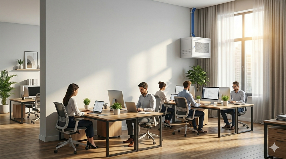 Tủ rack treo tường cho văn phòng, doanh nghiệp nhỏ