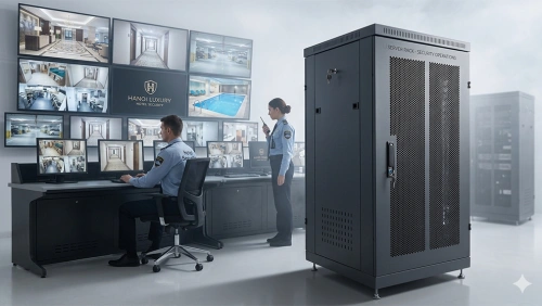 Tủ rack, Tủ mạng cho khách sạn