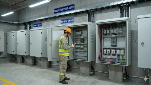 Tủ điện cho khách sạn