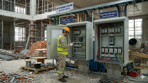 Tủ điện cho công trình xây dựng