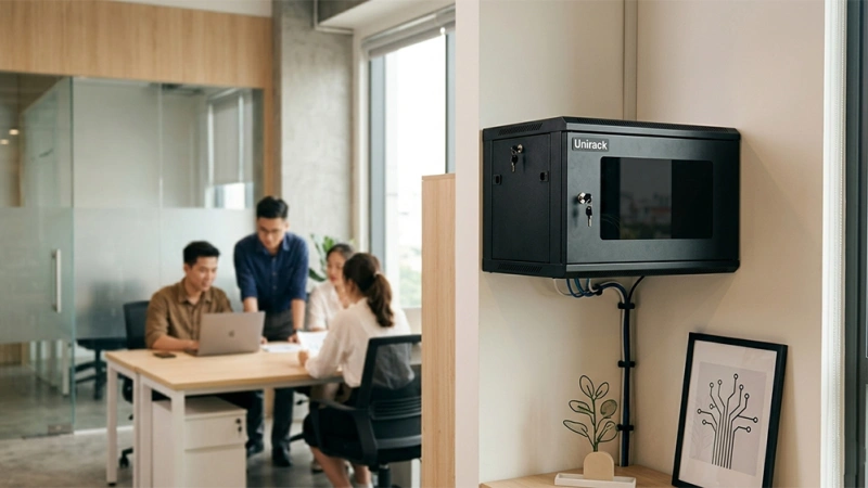 Giải pháp tủ rack treo tường cho doanh nghiệp vừa và nhỏ