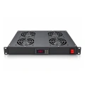 Khay quạt 1U gắn rack cảm biến nhiệt độ Unirack