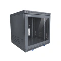 Tủ rack 10U D500 Màu đen Cửa Mika Unirack