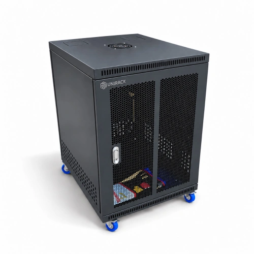 Tủ rack 15U D800 Màu đen