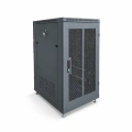 Tủ mạng 20U Sâu D1000 màu đen cửa lưới