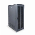 Tủ rack 36U D1000 2 cửa lưới màu đen