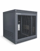 Tủ rack 10U D500 màu đen cửa lưới