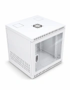 Tủ rack 10U D500 màu trắng cửa mika