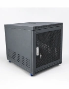 Tủ rack 10U D600 màu đen