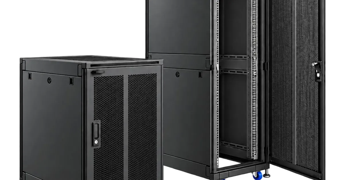 Unirack U-Series: tủ máy chủ 20U–42U rộng 600/800 mm, 30 mã đặt hàng