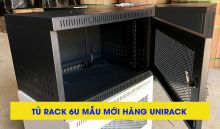 Tìm hiểu về chiếc tủ mạng 6U do Unirack sản xuất