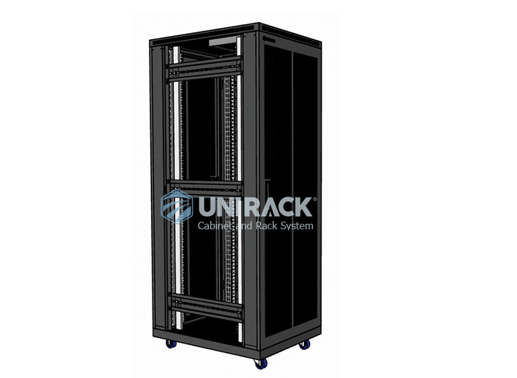 Kích thước tủ rack 36U D800 2 cửa lưới